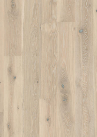 Oak Pale White Vivo, 14mm Castle Plank Engineered Hardwood by Boen