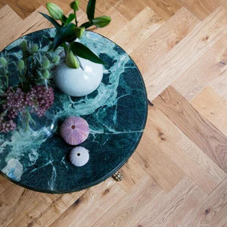 Oak Rustic Lutece Herringbone Engineered Hardwood by BerryAlloc