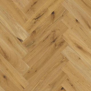 Oak Rustic Lutece Herringbone Engineered Hardwood by BerryAlloc