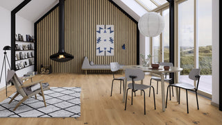 Oak Senses Espressivo, 14mm Castle Plank Engineered Hardwood by Boen