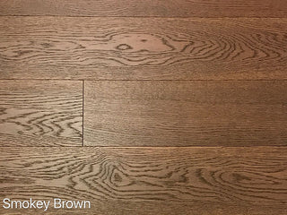 Oak Smokey Brown 6" Engineered Hardwood by Elgin Floors