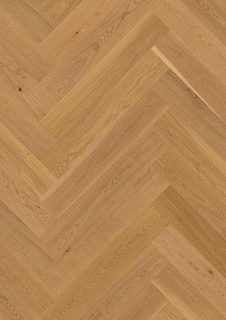 Oak Soft Brown Andante, Herringbone T/G Engineered Hardwood by Boen