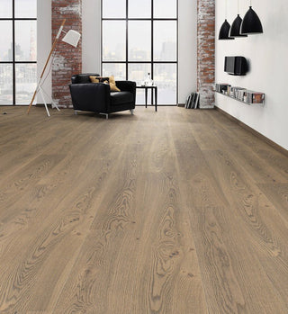 Oak Tobacco Grey Engineered Hardwood by Anchor Floor & Supply