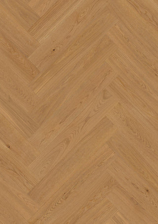 Oak Transparent Adagio, Herringbone T/G Engineered Hardwood by Boen