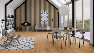Oak Transparent Andante, 14mm 3 - Strip Engineered Hardwood by Boen