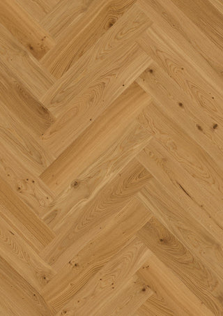Oak Transparent Animoso, 14mm Herringbone Click 138, A - Plank Engineered Hardwood by Boen
