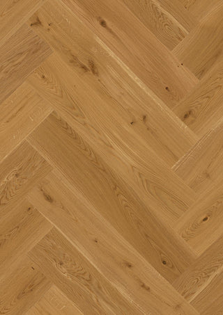 Oak Transparent Animoso, 14mm Herringbone Click Castle, A - Plank Engineered Hardwood by Boen