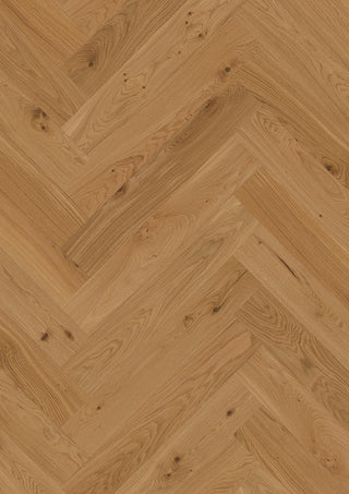 Oak Transparent Animoso, Herringbone T/G Engineered Hardwood by Boen
