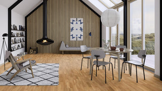 Oak Transparent Finale, 13.2mm 3 - Strip Engineered Hardwood by Boen