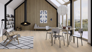 Oak Warm Cotton Animoso, 14mm Plank 138 Engineered Hardwood by Boen