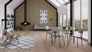 Oak Warm Grey Animoso, 13.2mm Plank 181 Engineered Hardwood by Boen