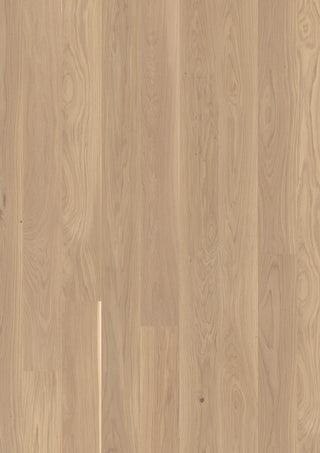 Oak White Andante Brushed, 14mm Plank 138 Engineered Hardwood by Boen