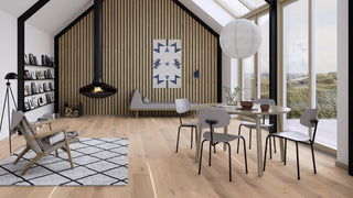 Oak White Vivo, 14mm Castle Plank Engineered Hardwood by Boen