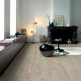 Old oak light grey Waterproof Laminate by Quickstep