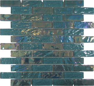 Pacific Aquamarine 1x3 Tile & Stone by Altoglass