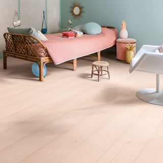 Painted oak rose Waterproof Laminate by Quickstep