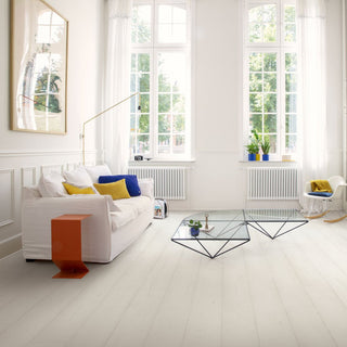 Painted oak white Waterproof Laminate by Quickstep