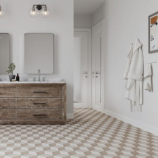 Paper Bloc Hex Hexagon Tile & Stone by American Olean
