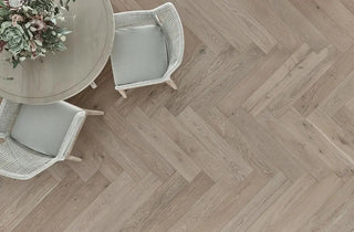 Park City Herringbone - Alpine Engineered Hardwood by Mannington