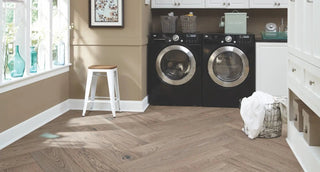 Park City Herringbone - Alpine Engineered Hardwood by Mannington