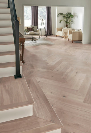 Park City Herringbone - Alpine Engineered Hardwood by Mannington