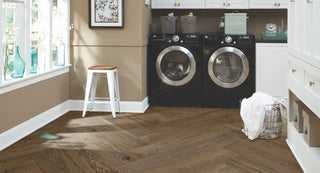 Park City Herringbone - Olympic Engineered Hardwood by Mannington