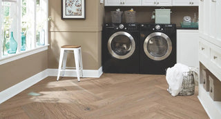 Park City Herringbone - Summit Engineered Hardwood by Mannington
