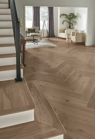 Park City Herringbone - Sundance Engineered Hardwood by Mannington