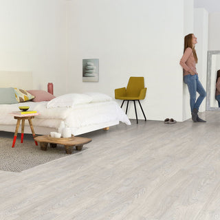 Patina classic oak grey Waterproof Laminate by Quickstep
