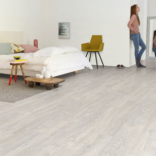 Patina classic oak grey Waterproof Laminate by Quickstep