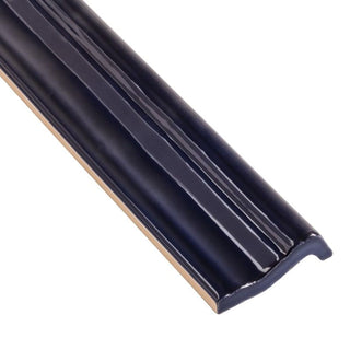 PEACOCK ZELLIGE CHAIR RAIL Tile & Stone by Anthology Tile
