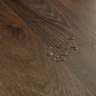 Peanut brown oak Waterproof Laminate by Quickstep