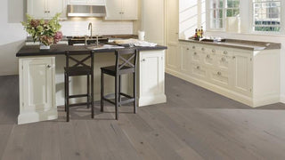 Pearl Grey Plank Engineered Hardwood by Kahrs