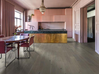 Pearl Grey Plank Engineered Hardwood by Kahrs