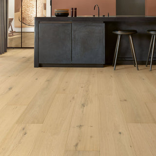 Pearl white oak extra matt Engineered Hardwood by Quickstep