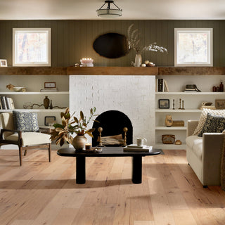 PEBBLE HILL 6 3/8" - Linen Engineered Hardwood by Shaw Floors