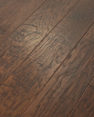 PEBBLE HILL 6 3/8" - Weathered Saddle Engineered Hardwood by Shaw Floors