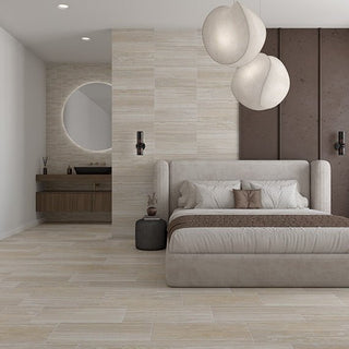 Pebblestone Rectangle Fluted Tile & Stone by American Olean