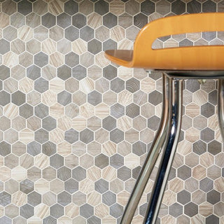 Pelican Hexagon Tile & Stone by American Olean