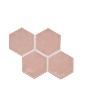 Peony Hexagon Undulated Tile & Stone by American Olean