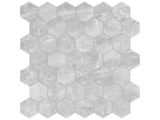 Perla Grigia 2" Hexagon Polished Tile & Stone by Anatolia Tile