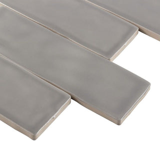 PEWTER 2.5 X 8 Tile & Stone by Anthology Tile