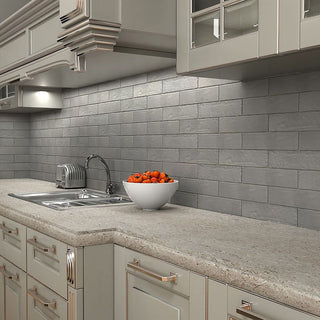 PEWTER 3 X 12 Tile & Stone by Anthology Tile
