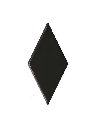 Pitch Black Harlequin Undulated Tile & Stone by American Olean