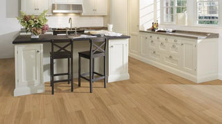 Pure Oak 2 - strip Engineered Hardwood by Kahrs