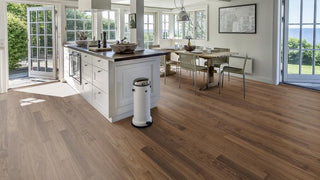 Pure Walnut Narrow Engineered Hardwood by Kahrs
