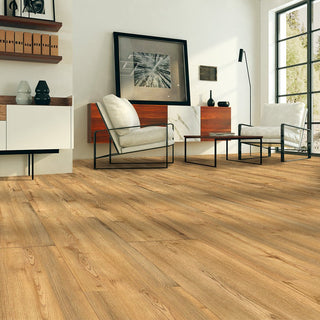 Quantum Brown Waterproof Laminate by Parkay Floors