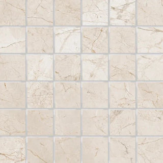 Quest Polished Mosai - Ivory Tile & Stone by Stanton