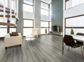 Rainforest Charcoal Water Resistant Laminate by Cascade