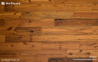 Reclaimed Heart Pine Engineered Hardwood by UA Floors